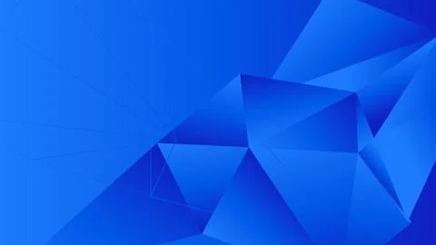 Polygonal pattern. Future technology concept. Stockillustratie