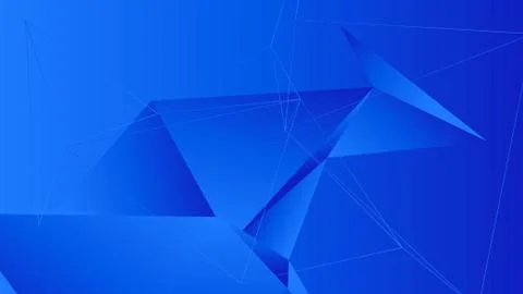 Polygonal pattern. Future technology concept. Stock Illustration