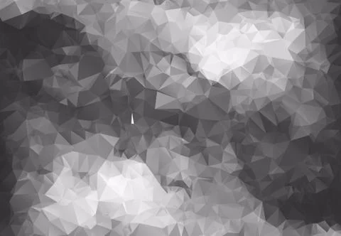 Polygonal pattern of triangles. Geometric gradient background. Triangular des イラスト素材