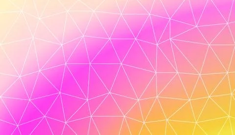 Polygonal pattern with triangles mosaic cover. Template for your banner. Vect Stock Illustration