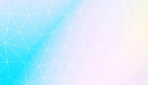 Polygonal pattern with triangles mosaic cover. Template for your banner. Vect Stock Illustration