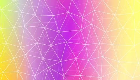 Polygonal pattern with triangles mosaic cover. For your wallpaper, advert, ba Illustrazione stock