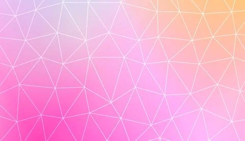 Polygonal pattern with triangles mosaic cover. Template for your banner. Vect Illustrazione stock