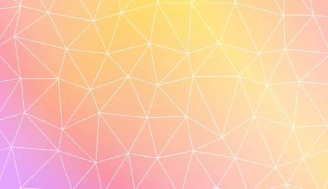 Polygonal pattern with triangles mosaic cover. Template for your banner. Vect Illustrazione stock