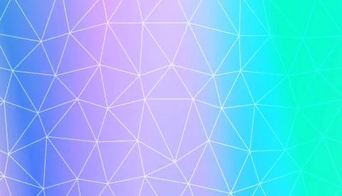 Polygonal pattern with triangles mosaic cover. Template for your banner. Vect Stock Illustration