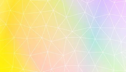 Polygonal pattern with triangles mosaic cover. Template for your banner. Vect Stock Illustration