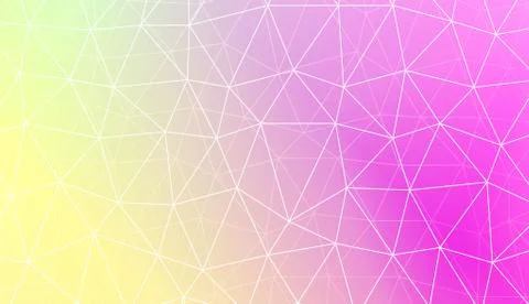 Polygonal pattern with triangles style. For your home interior wallpaper, fas Stock Illustration