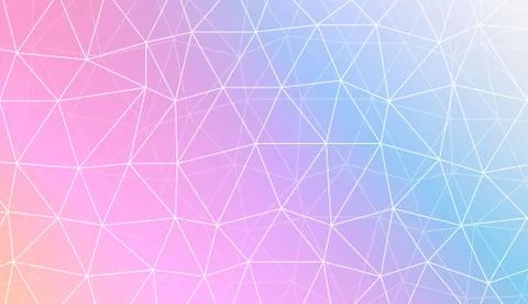 Polygonal pattern with triangles style. For your home interior wallpaper, fas Stockillustratie