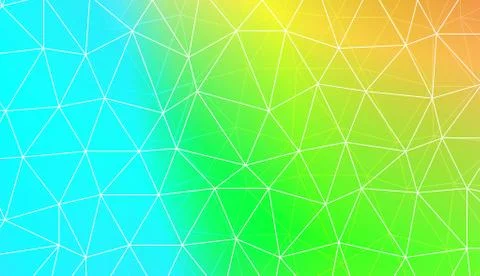 Polygonal pattern with triangles style. For your home interior wallpaper, fas Ilustração Stock