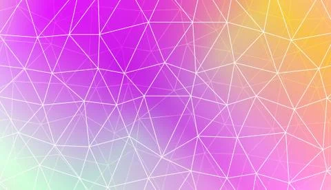 Polygonal pattern with triangles style. For your home interior wallpaper, fas イラスト素材