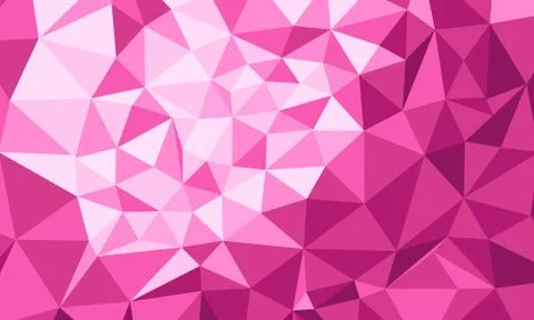 Polygonal pink background Stock-Illustration