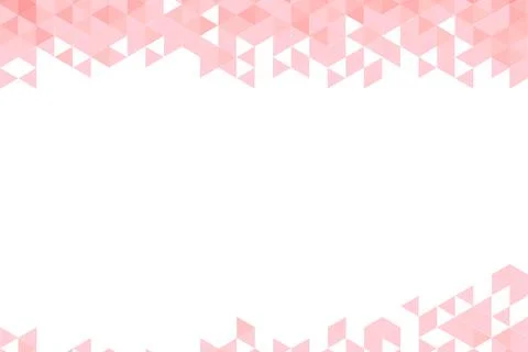 Polygonal pink mosaic background. Abstract low poly vector illustration Stock Illustration
