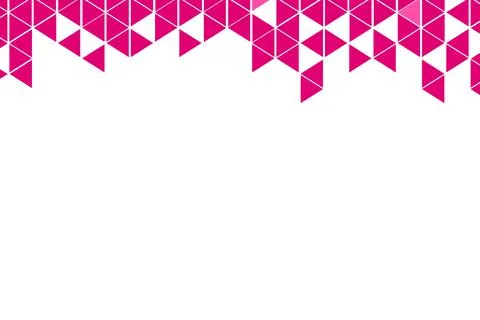 Polygonal pink mosaic background. Abstract low poly vector illustration Stock Illustration