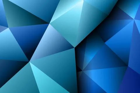 Polygonal rainbow mosaic background. Abstract low poly vector illustration Stock Illustration