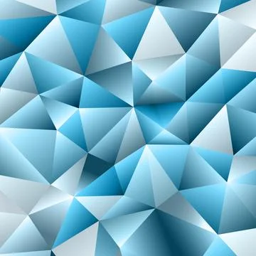 Polygonal rainbow mosaic background. Abstract low poly vector illustration Stock Illustration