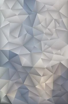 Polygonal Triangles Design Vector Geometric Background Pattern. Stock Illustration