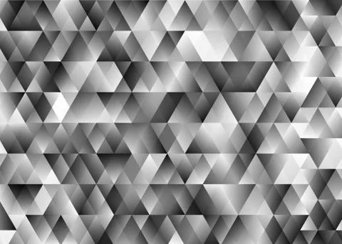 Polygonal vector triangular shining background. Modern geometrical abstract s イラスト素材