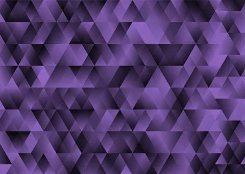 Polygonal vector triangular shining background. Modern geometrical abstract s Stock Illustration