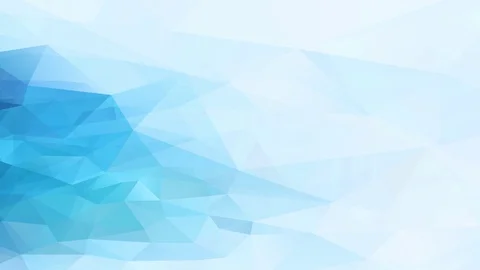 Polygons abstraction resembling ice building over polar ice large spreading on Stock Footage 128351734