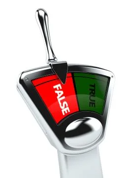 Polygraph concept Stock Illustration