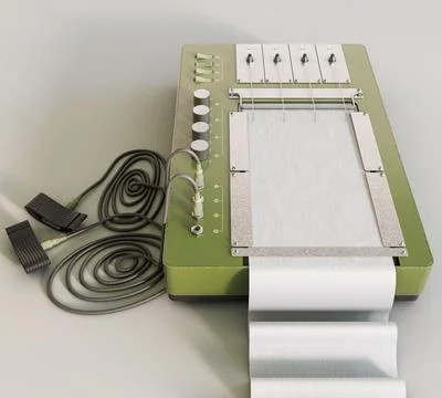 Polygraph Lie Detector Machine Stock Photos