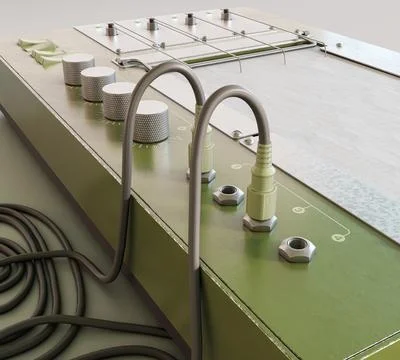 Polygraph Lie Detector Machine Stock Photos