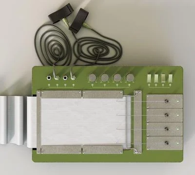 Polygraph Lie Detector Machine Stock Photos