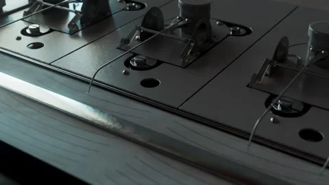 Polygraph machine animation RS Camera 2 Stock Footage 241804911