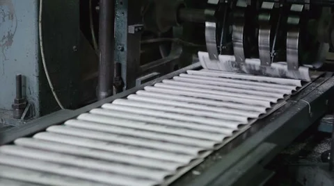 Polygraphic process in a modern printing house Stock Footage 38833385