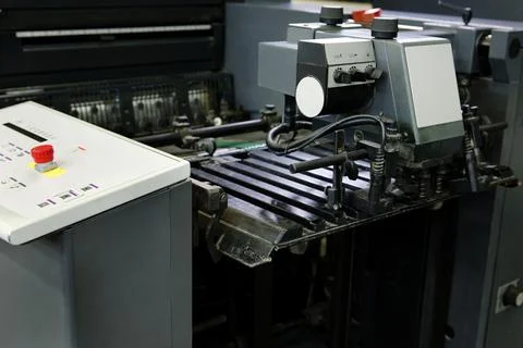 Polygraphic process Stock Photos