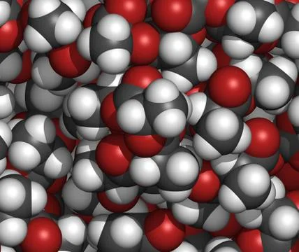 Polylactic acid (pla, polylactide) bioplastic, chemical structure - detail. c Stock Illustration