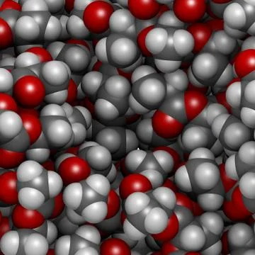 Polylactic acid (pla, polylactide) bioplastic, chemical structure - detail. c Stock Illustration