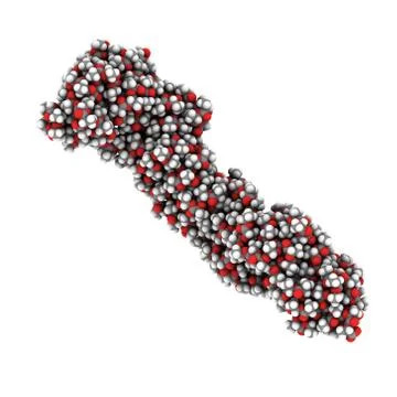 Polylactic acid (pla, polylactide) bioplastic, chemical structure. compostabl Illustrazione stock