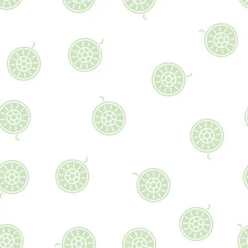 Polylactic acid pla thermoplastic glyph seamless pattern Stock Illustration