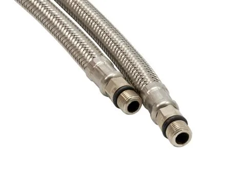 Polymer braid hose Stock Photos