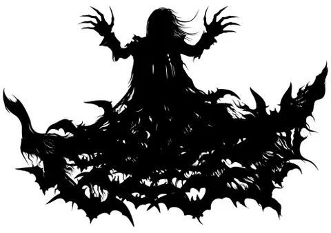 Polymorph vampire Stock Illustration