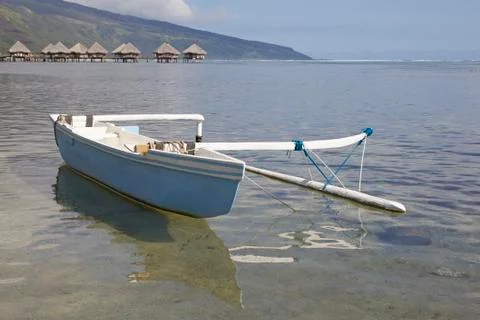 Polynesian canoe Stock Photos