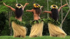 Polynesian Young Men Grass Skirts Flower Stock Footage Video (100%  Royalty-free) 22490764