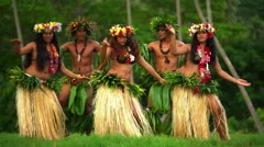 Polynesian Young Men Grass Skirts Flower Stock Footage Video (100%  Royalty-free) 22490764