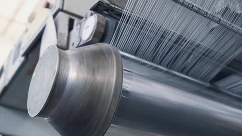 Polypropylene bags production. Stock-Footage 342824750