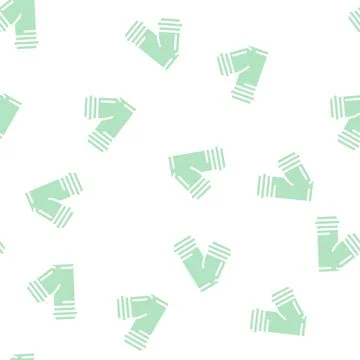Polypropylene plastic pipes glyph vector seamless pattern Stock Illustration