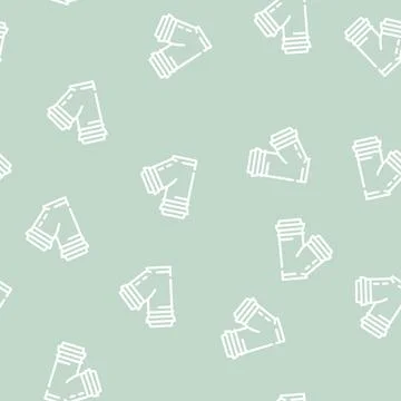 Polypropylene plastic pipes line vector seamless pattern Stock Illustration
