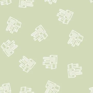 Polypropylene thermoplastic line seamless pattern Stock Illustration