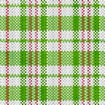 Polypropylene woven seamless pattern in green colors Stock Illustration