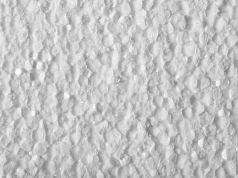 Polystyrene closeup Full frame closeup of a white Polystyrene surface Copy... Stock Photos