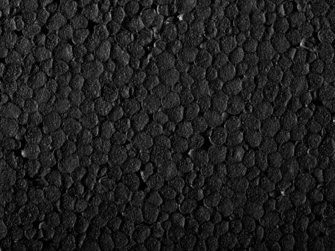 Polystyrene closeup Stock Photos