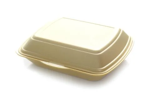 Polystyrene Food Container Stock Photos