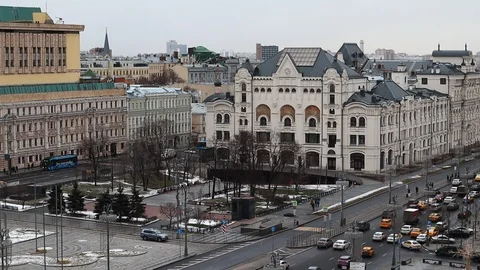 Polytech museum moscow Stock Footage 124363557