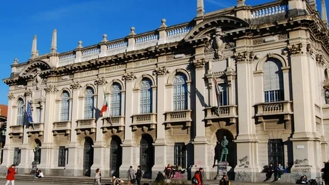Polytechnic University building of Milan Stock Footage 102776811