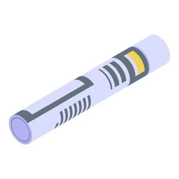 Polyurethane foam icon, isometric style Stock Illustration